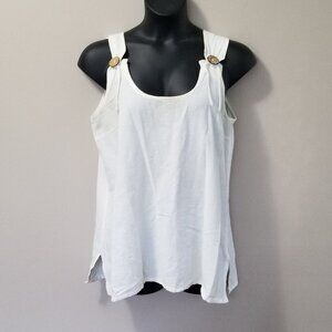 Women's White Tank Top